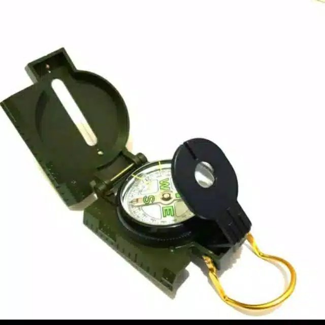 Kompas tembak bidik oritenteering outdoor lensatic prismatic compass camping outdoor