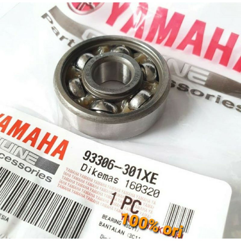 BEARING LAHER RODA DEPAN VIXION OLD NVA NVL 6301 ASLI ORI YAMAHA 93306 301XE