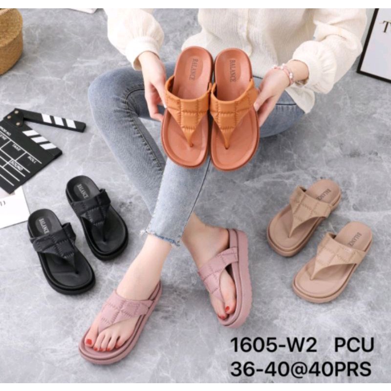Sandal jepit balance karet 1605