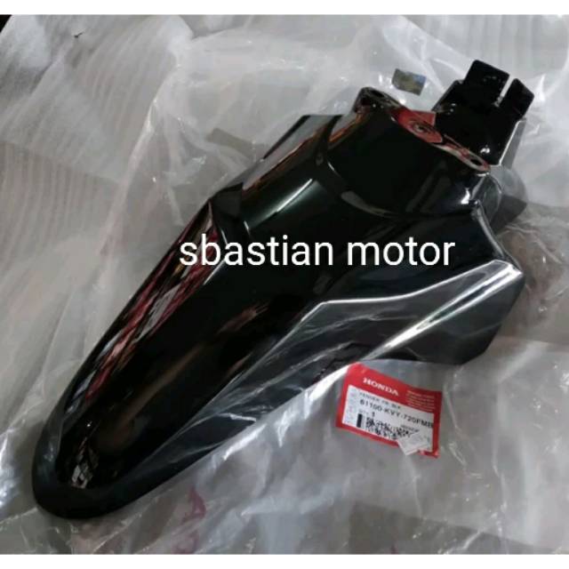 Spakbor slebor depan Honda beat karbu hitam original