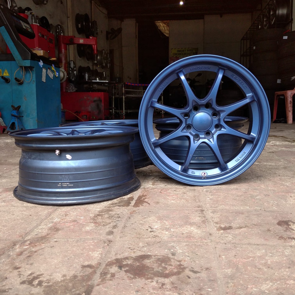 VELG BEKAS MOBIL BRIO AGYA AYLA AVANZA XENIA MODEL CE28 RING 16 LEBAR 7 PCD 4X100 4X114,3 ET 38 BLUE