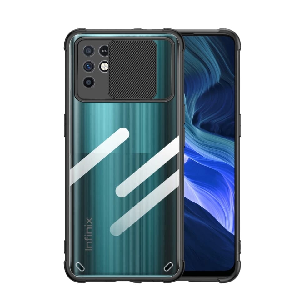 Case INFINIX Note 10 / INFINIX Note 10 PRO Hard Case Fusion Sliding Camera Protection Casing Premium