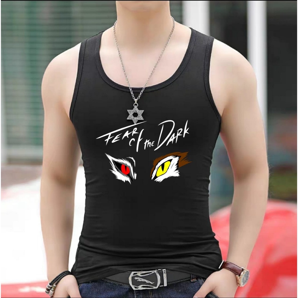 BisaCOD / Asgard777 -  SINGLET FEAR THE DORK / kaos dalam pria terbaru / kaos dalam pria murah / singlet pria / singlet olahraga