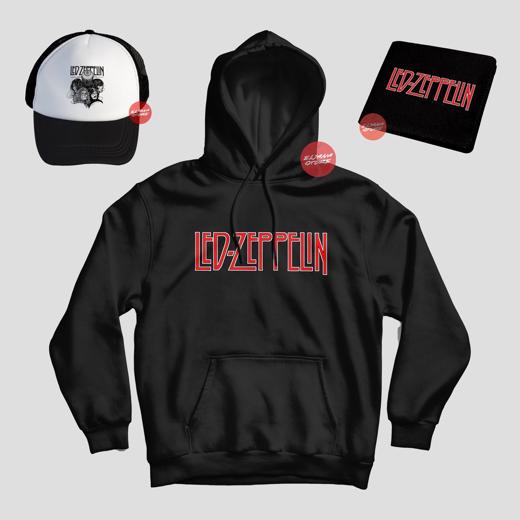 Led Zeppelin / Topi Led Zeppelin / Hoodie Led Zeppelin / Dompet Led Zeppelin / Sweater Led Zeppelin / Paket Topi Hoodie Dompet Led Zeppelin / Topi Band / Hoodie Band / Dompet Band