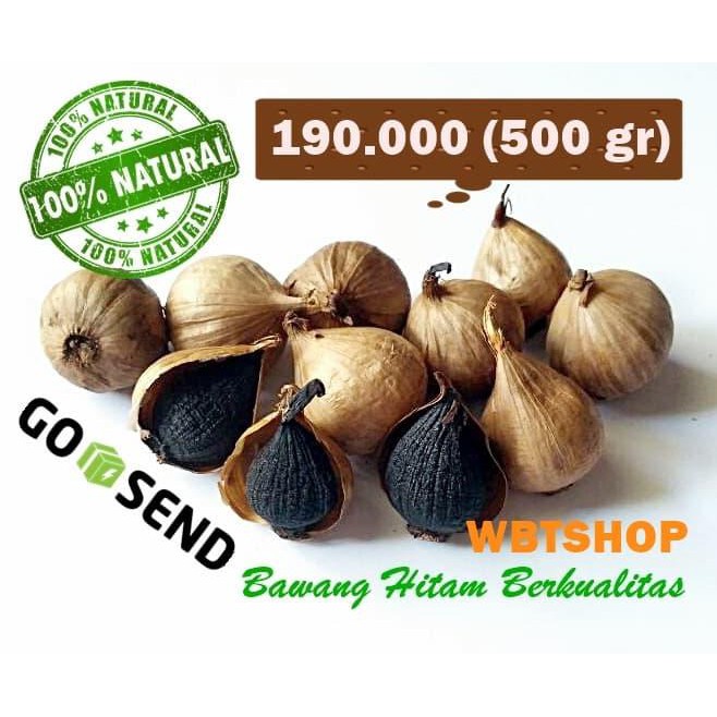 

SUPER AMPUH BAWANG HITAM TUNGGAL 500 GRAM