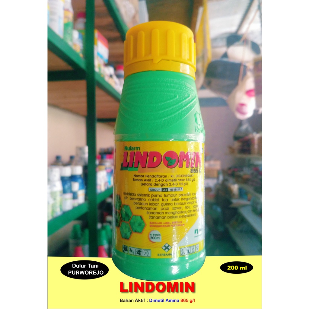 Herbisida Rumput Sawah Lindomin 200 ml