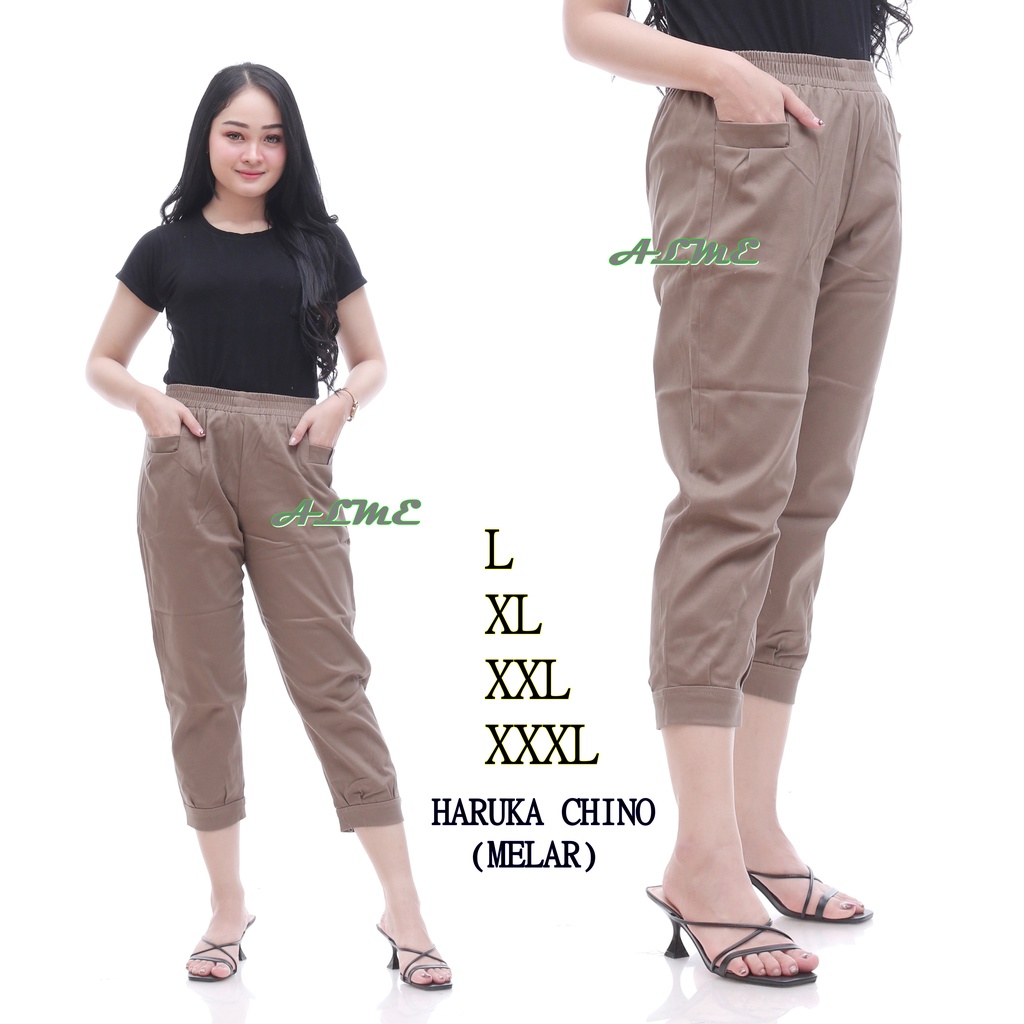 HARUKA PANTS CELANA KOREA CELANA WANITA TERBARU