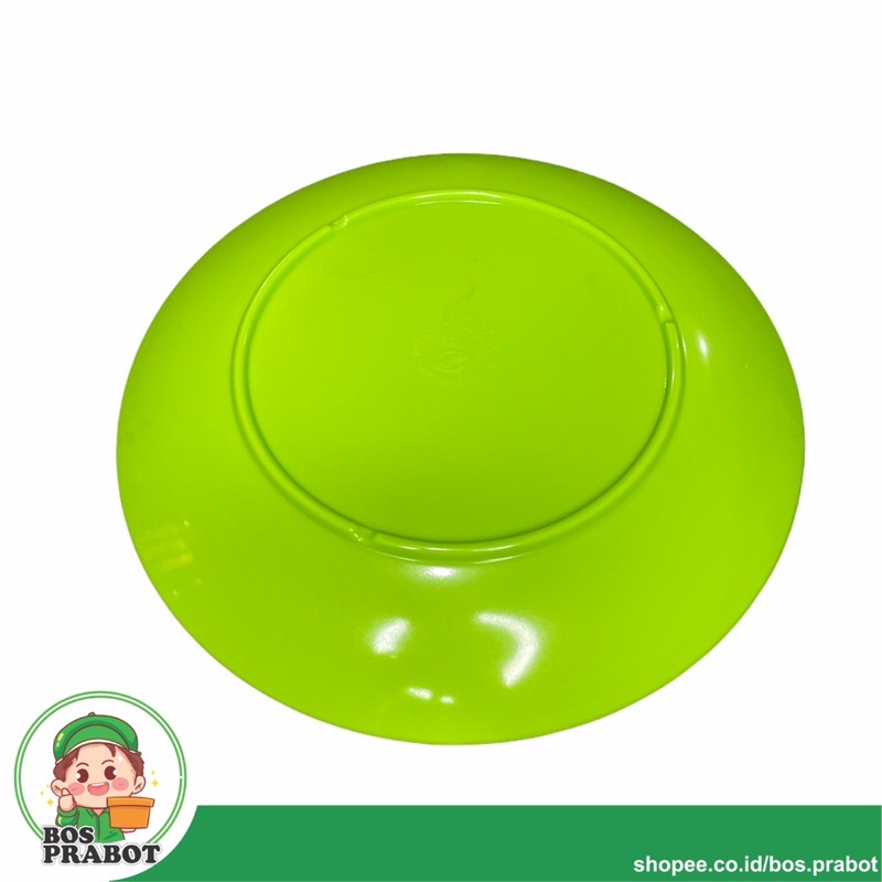 PIRING BULAT CEPER MELAMIN / PIRING MAKAN BULAN MELAMIN / PIRING CEPER MELAMIN 23,5CM / PIRING BULAT