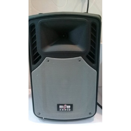 Speaker aktif meeting Portable BOB B MU 12 inch  3 type Mic wireless Berkualitas