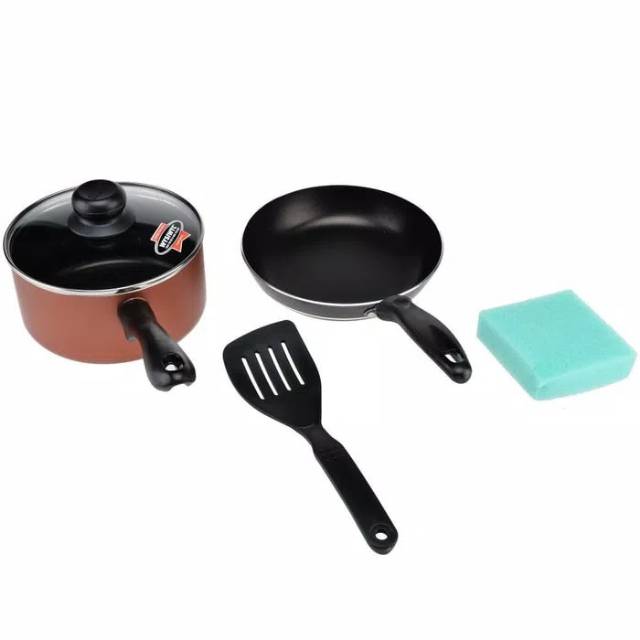 Maxim venice set panci wajan penggorengan frypan teflon 5 pcs set