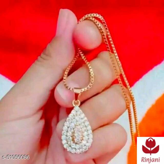 Kalung cuping permata