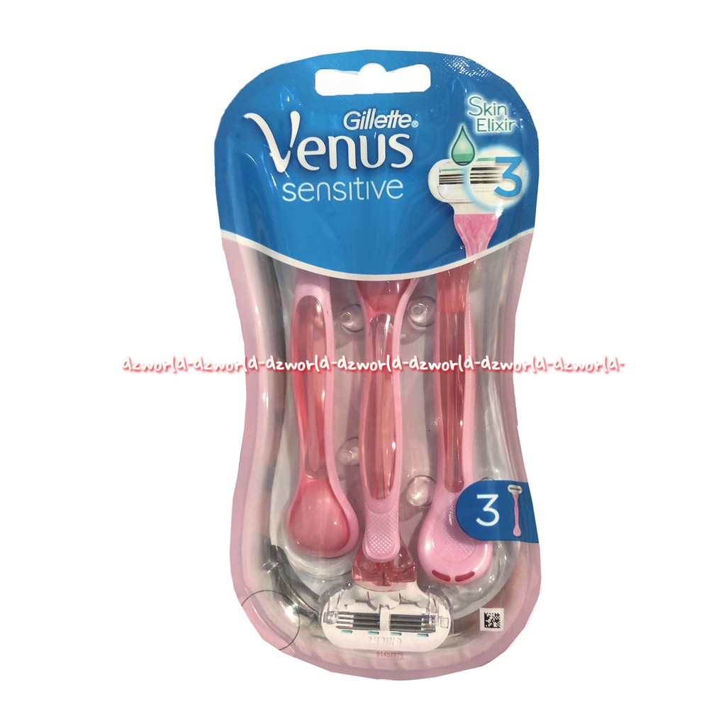 Gillette Venus Skin Elixir 3blade Shaver Pisau Cukur Wanita Gilete Gillete Gilette Fenus