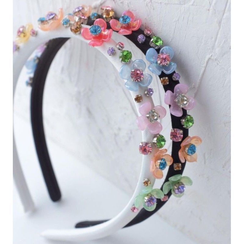 Handmadepita x Mmehuillet - Fleur Pop Skinny Bando