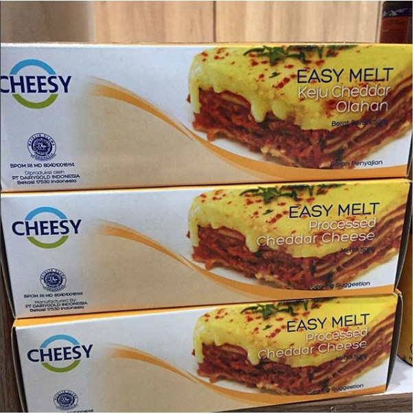 

Cheesy Easy Melt 500gr / Melted Cheese / Keju Leleh Enak