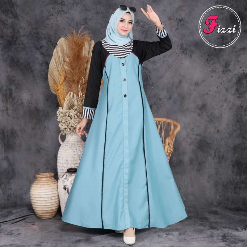 [BIMA grosir] gamis FIZZI TOYOBO 100% original