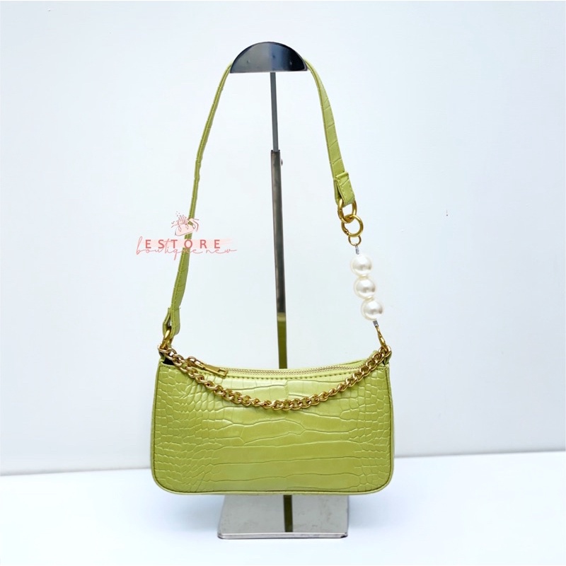 ZR Pearl Croco Shoulderbag