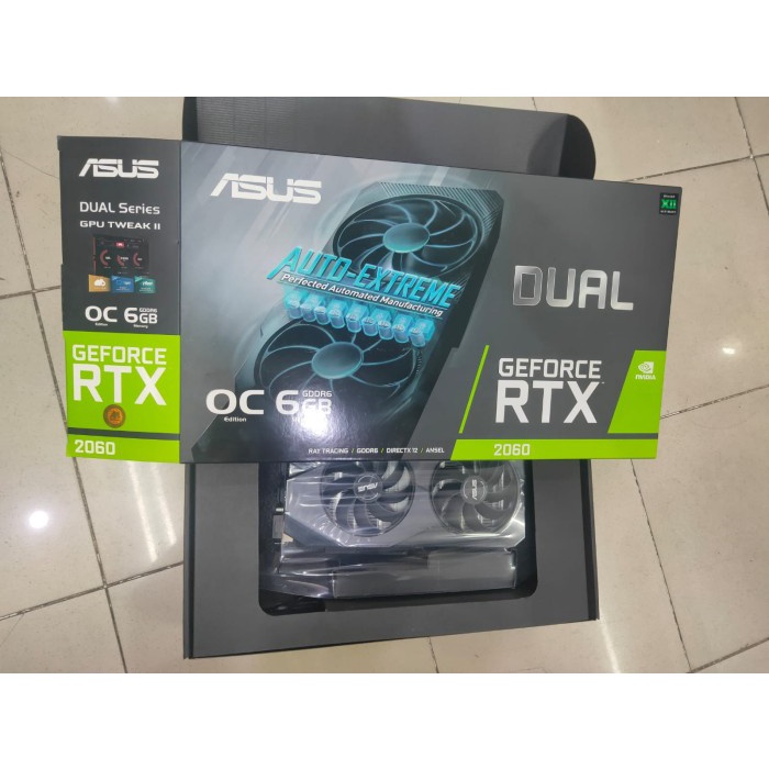 VGA ASUS DUAL EVO RTX 2060 OC Edition 6 GB DDR6 RESMI