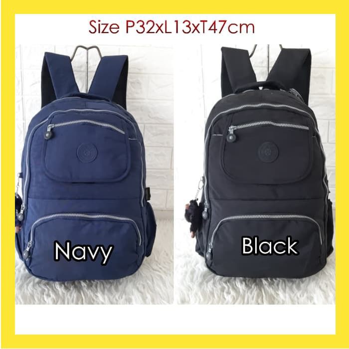 TAS RANSEL KIPLING JUMBO ORIGINAL UNISEX BACKPACK MULTIFUNGSI SUPER STORAGE BANYAK RUANG FS193