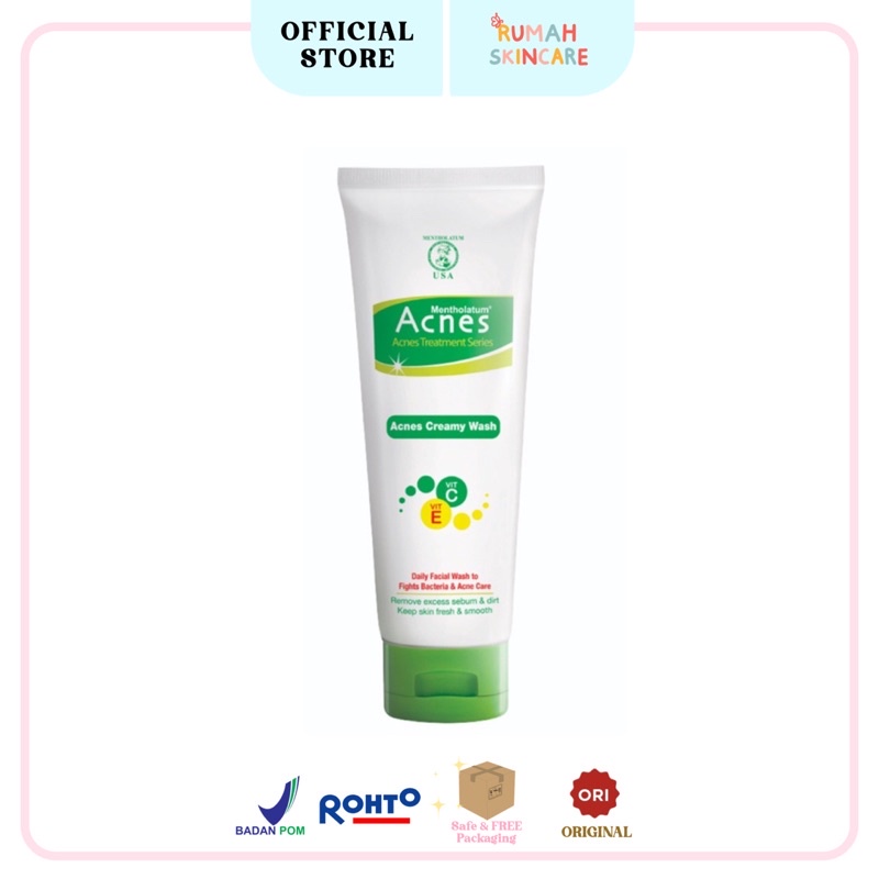 ACNES Creamy Wash 100gr | 50gr