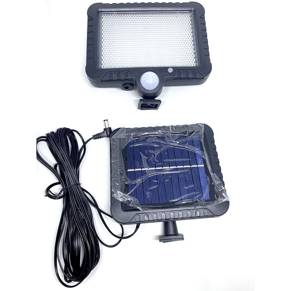 Lampu Dinding Outdoor LED Tenaga Solar 400 Lumens Anti Air