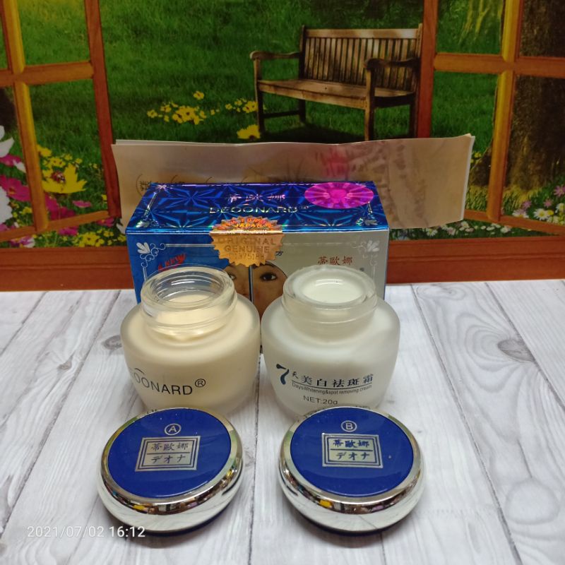 Cream Deoonard Set Siang &amp; Malam Original