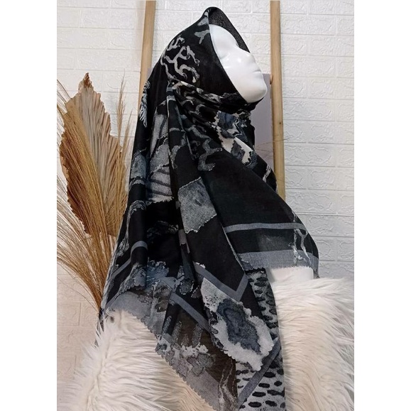 Hijab SegiEmpat Syar'i Voal Premium| Deka Premium| Deenay Kw| Hijab Jumbo (Grosir Min 12 Pcs)