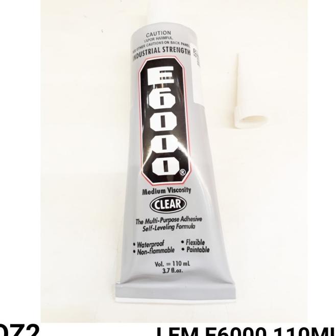 

Lem Kraft E6000 110Ml Super Glue Kuat Bahan Kerajinan Tangan Nail Qz2