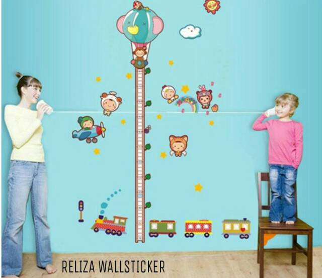 RELIZA WALLSTICKER 60X90 TINGGI BADAN TRANSPORTASI CAR MOBIL N KERETA AY890