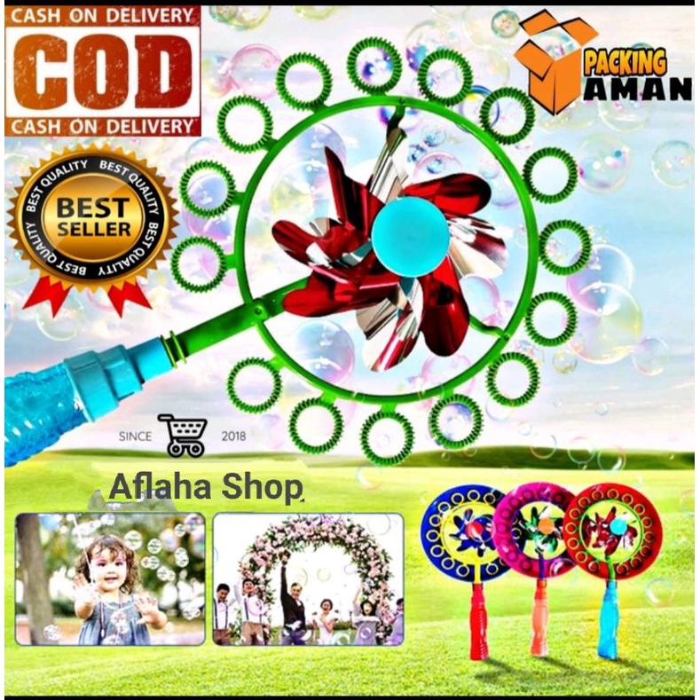 Aflaha Bubble - Kincir Bubble Stick Mainan Anak / Bubble Tiup