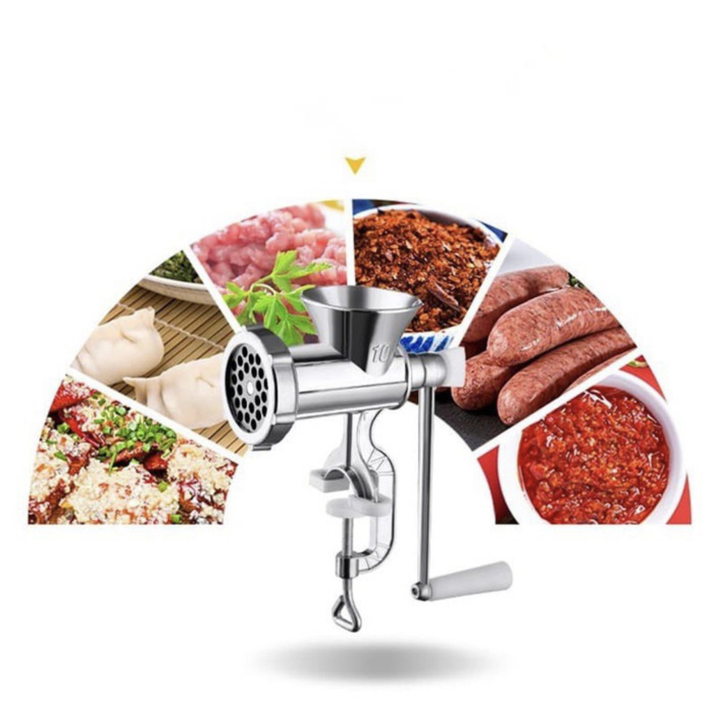 [BISA COD] PROMO Gilingan Daging Manual Penggiling Daging Multifungsi Meat Mincer Anti Karat Murah