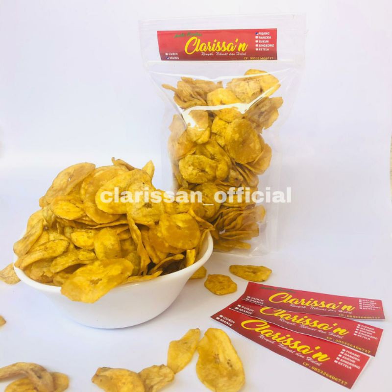 

KERIPIK PISANG MANIS || 200GRAM