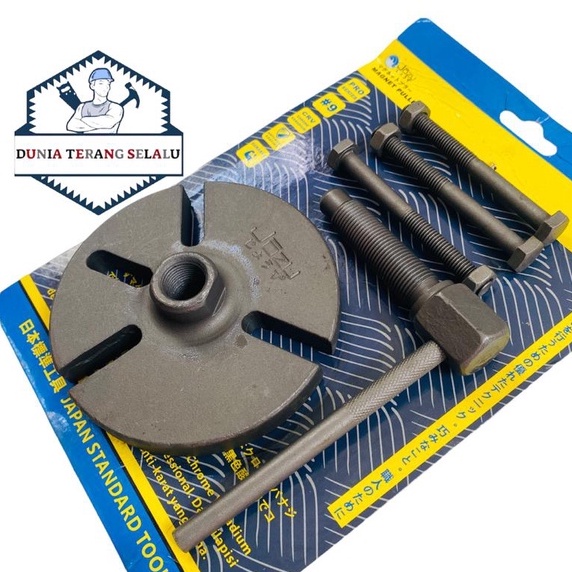 Treker Magnet JOZU No 9 CRV Black Oxide - Magnet Puller #9 JZ-TL-0012  - Trekel Magnit 9 - Tracker - Trecker - Traker Maknet - Alat Buka Magnet Motor JOZU untuk Jupiter Vega