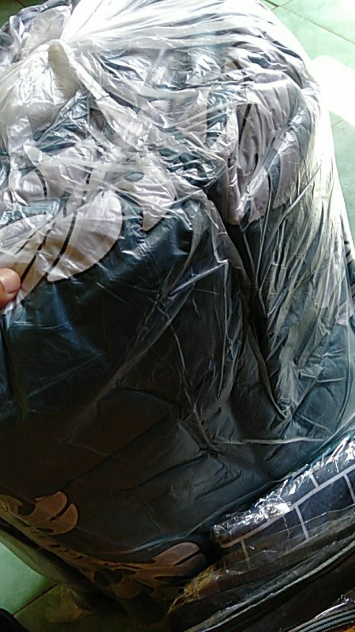 Bedcover & Sprei Set Premium Katun Beverly Motif Monstera Garden Uk. Double