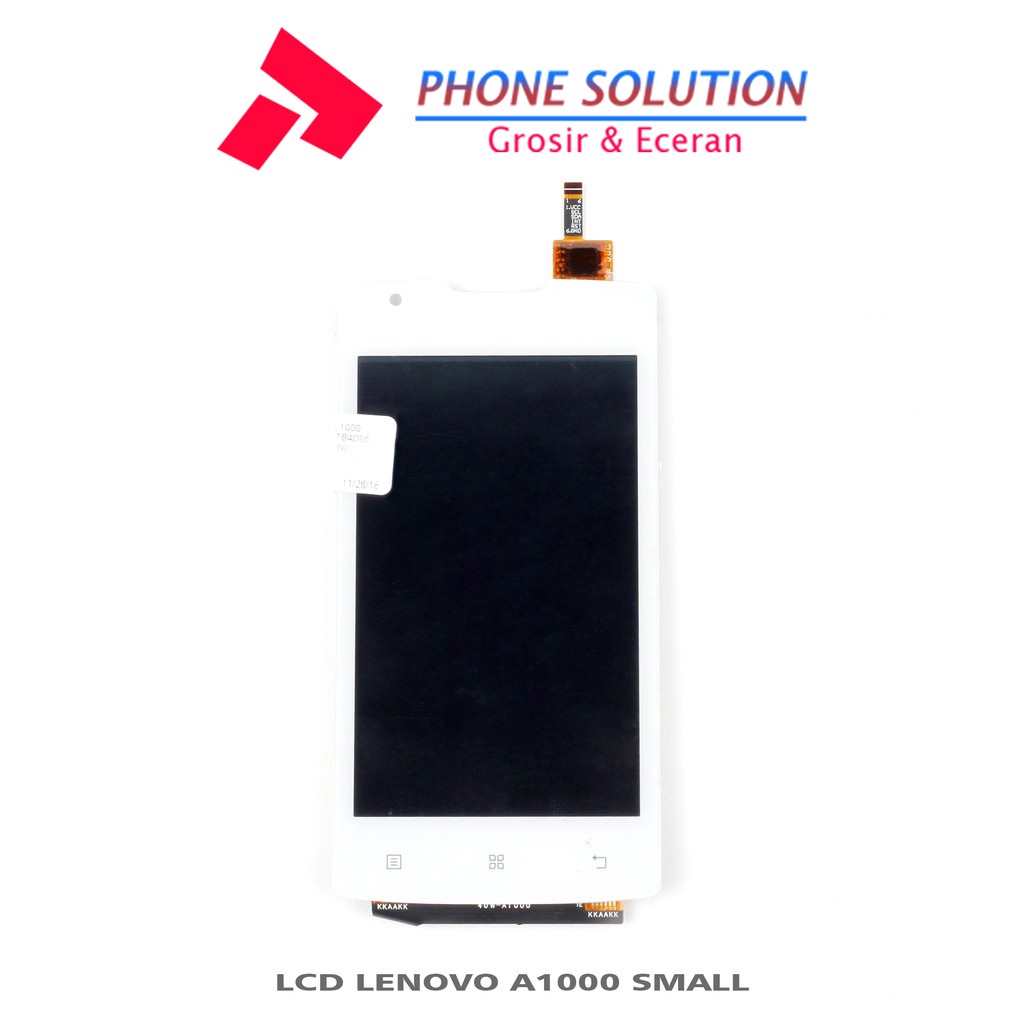 LCD Lenovo A1000 Fullset Touchscreen // Supplier LCD Lenovo - Garansi 1 Bulan