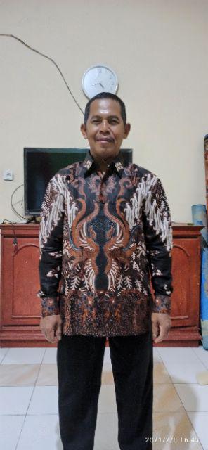 Hadinata Kemeja Batik Pria Full Furing Katun Halus Primisima