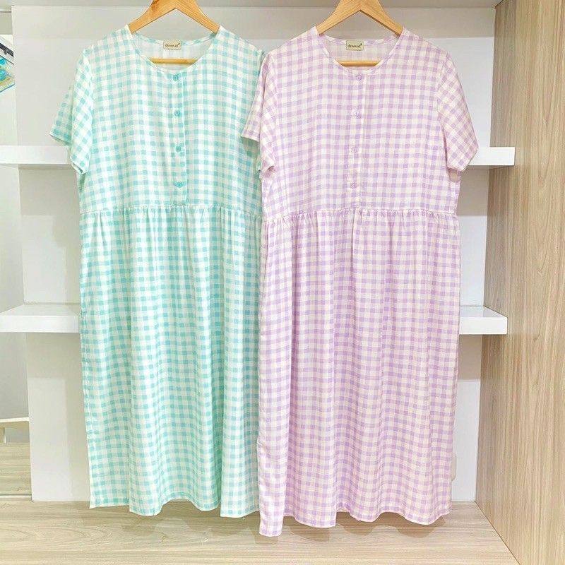 DYSEE - KATLEEN / Homedress / Sleepwear / Cotton Rayoon Twill
