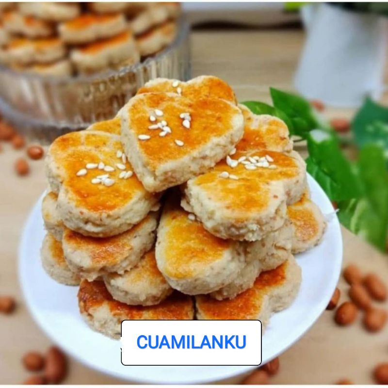 

kue kacang homemade kemasan 500g