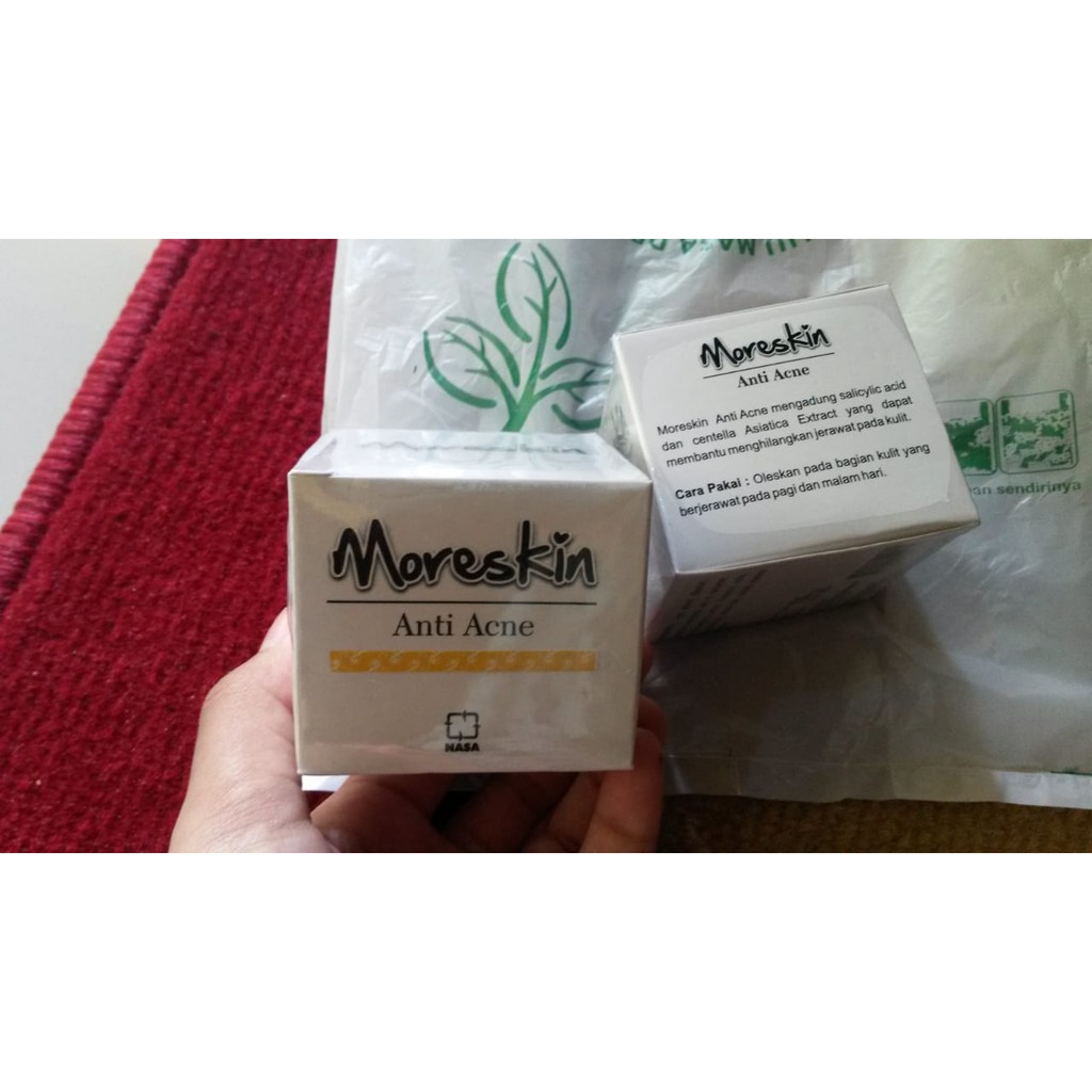 Moreskin anti acne