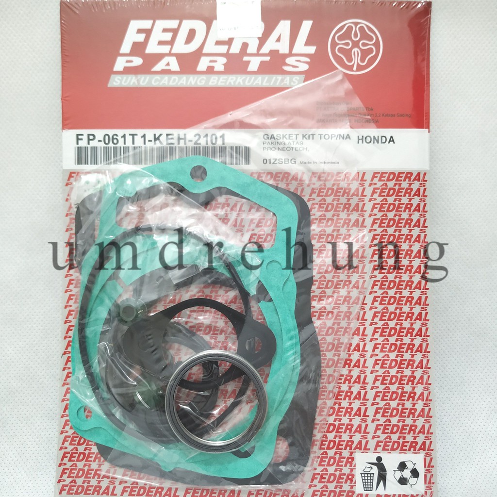 Gasket Paking Set Top Atas Megapro Lama Primus Tiger Lama Revo