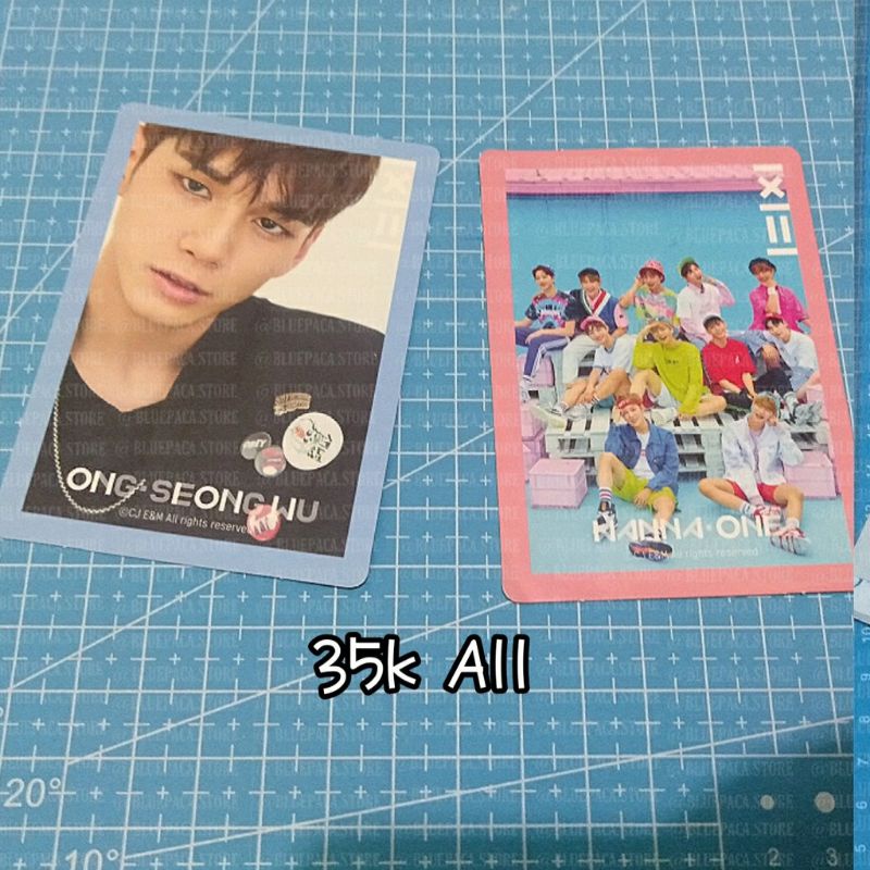 [BOOKED] PC Photocard Official Wanna One Ong Seongwu To Be One
