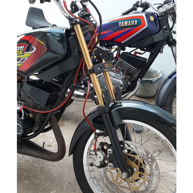 AS SHOCK DEPAN RX KING WARNA GOLD