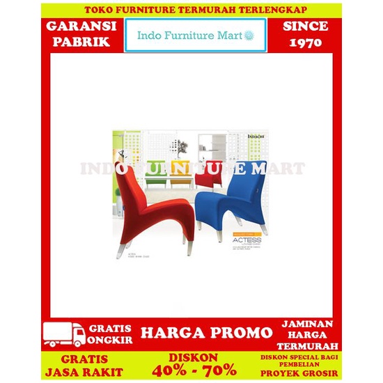 Sofa Minimalis Ruang Tamu Kursi 1 Seater Indachi Type Actess