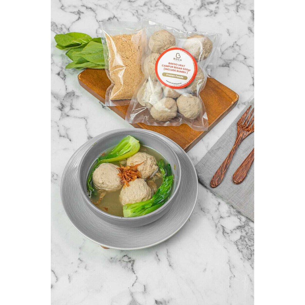 

FROZEN FOOD - Bakso Urat 500gram by Boga Catering - Bakso - Ready To Meal - Makanan Siap Saji