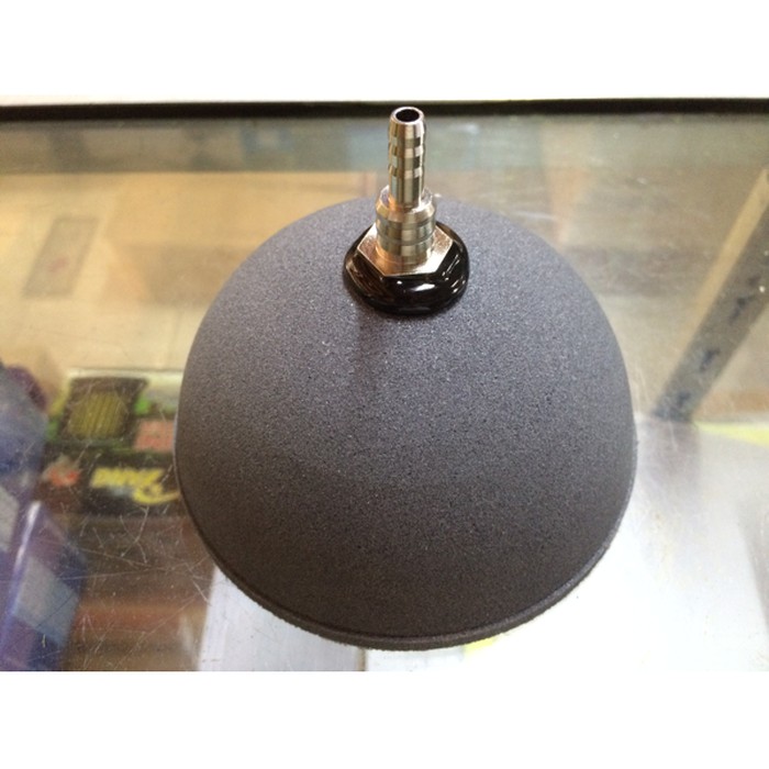 Kolam Ikan Airstone Air Stone Batu Aerator Setengah Bulat HB025