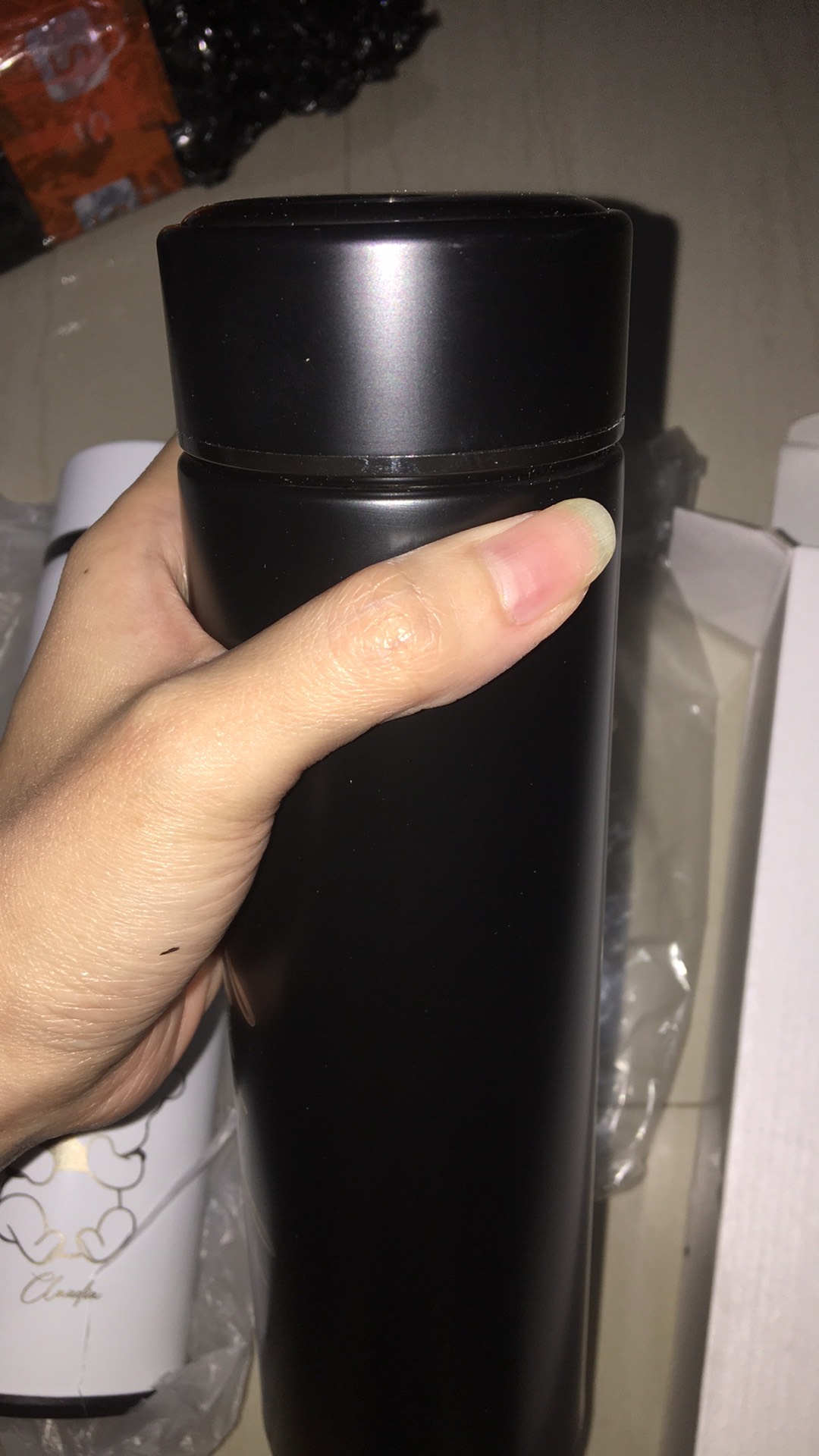 Twin Digital Tumbler Custom Stainless Botol Minum 500ml Tumbler Grafir - Sakura Grafir