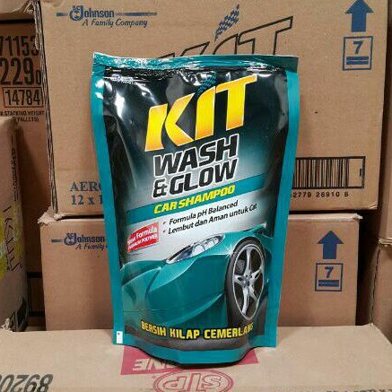 SABUN CUCI MOBIL KIT WASH &amp; GLOW / WASH GLOW PREMIUM POLYMER 400 ML