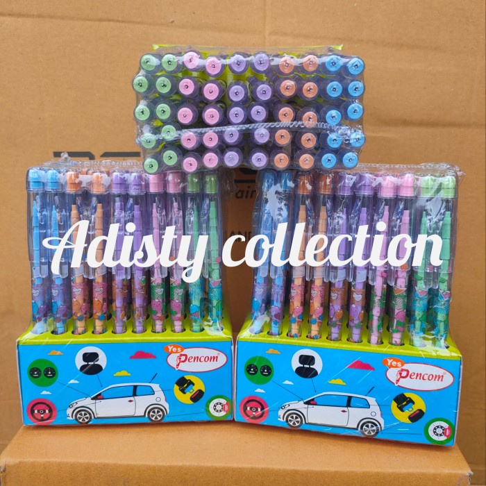 

Bagus Pensil + Refill Pencom Isi 50 Pcs Gilaa!!!