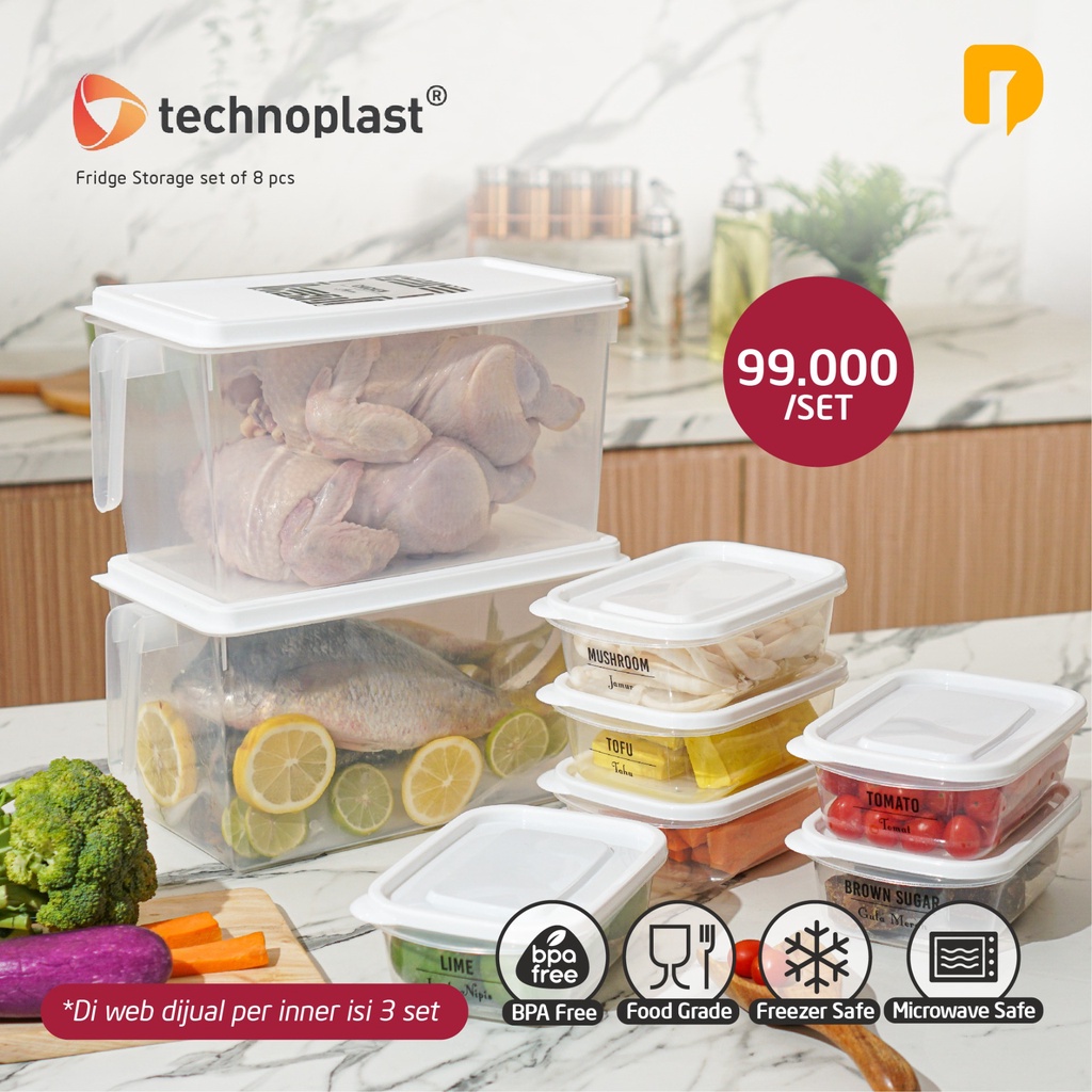 FRIDGE STORAGE TEMPAT PENYIMPANAN KULKAS
