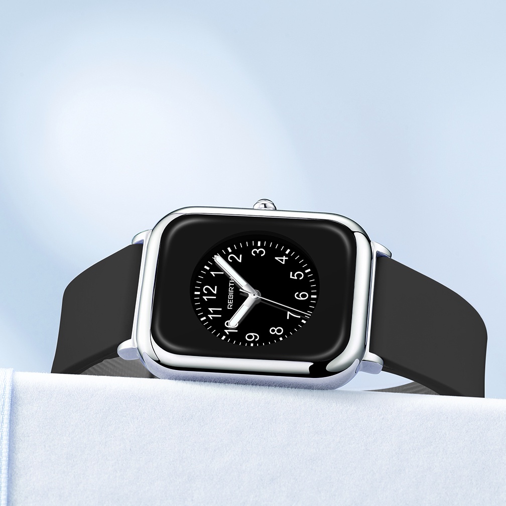 REBIRTH Jam Tangan Wanita Santai Mode Korean Style Tahan Air Kuarsa Jam Tangan Cewek-6