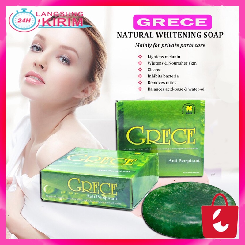 [BISA COD] Grece Body Crystal Anti Perspirant Nasa Original - 1 Pcs Penghilang Bau Badan Nasa